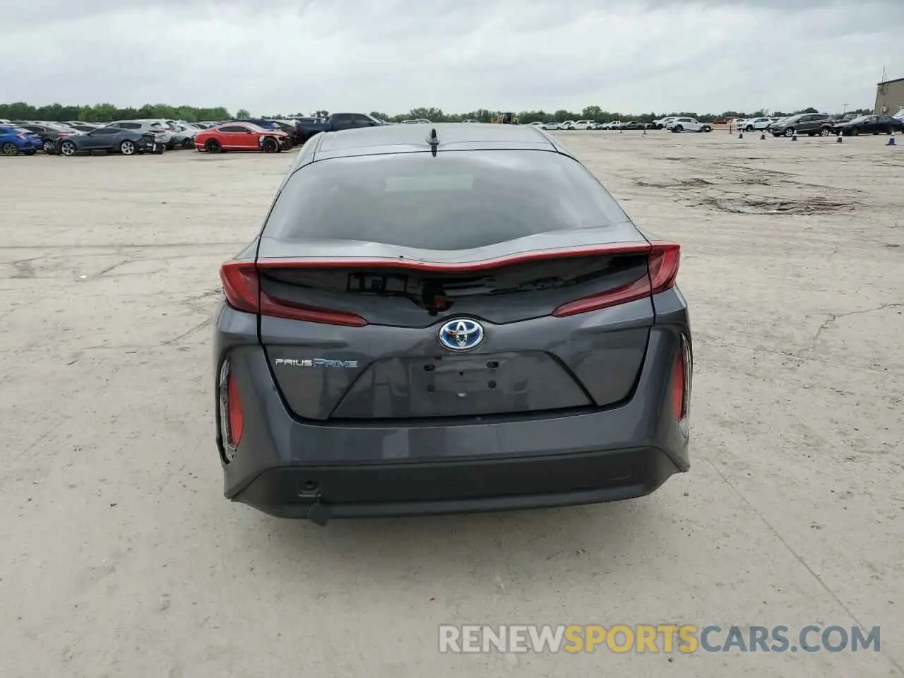6 Photograph of a damaged car JTDKARFP5K3116990 TOYOTA PRIUS 2019