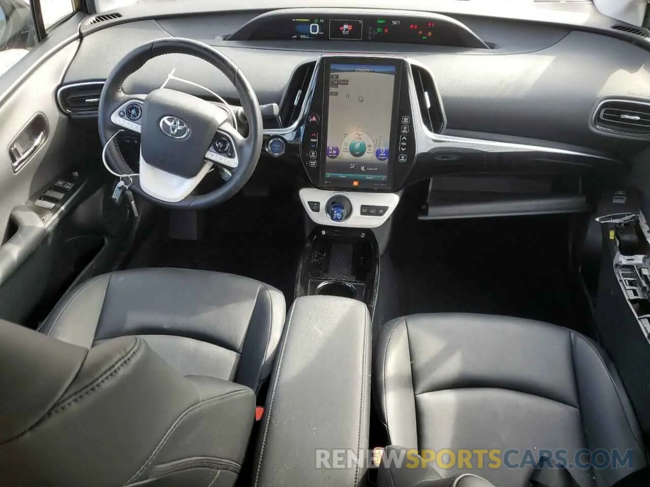 8 Photograph of a damaged car JTDKARFP7K3113248 TOYOTA PRIUS 2019
