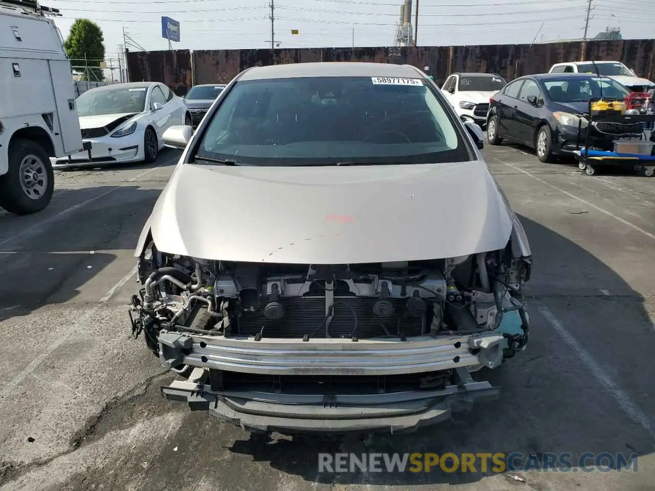 5 Photograph of a damaged car JTDKARFP7K3115257 TOYOTA PRIUS 2019