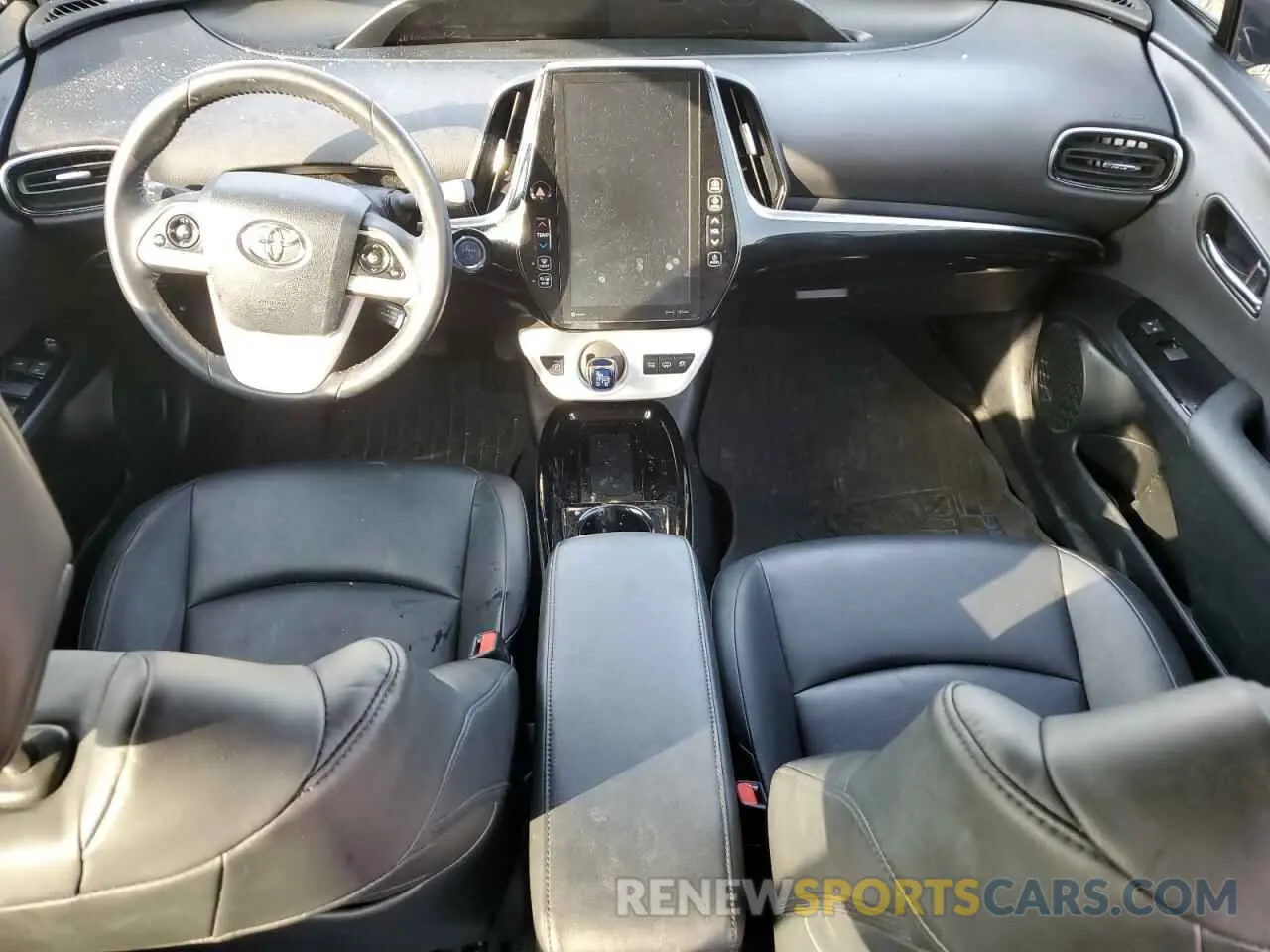 8 Photograph of a damaged car JTDKARFP7K3119440 TOYOTA PRIUS 2019