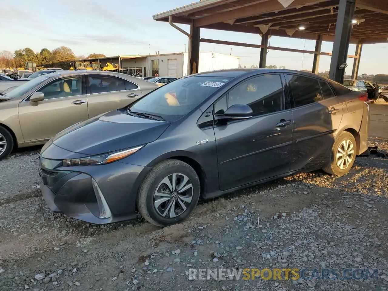 1 Фотография поврежденного автомобиля JTDKARFP8K3106406 TOYOTA PRIUS 2019