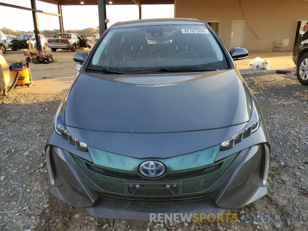 5 Фотография поврежденного автомобиля JTDKARFP8K3106406 TOYOTA PRIUS 2019