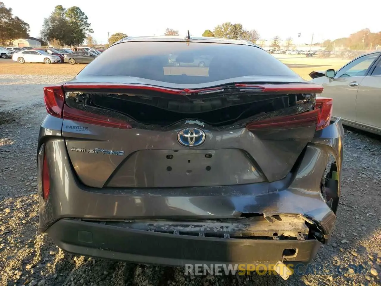 6 Фотография поврежденного автомобиля JTDKARFP8K3106406 TOYOTA PRIUS 2019