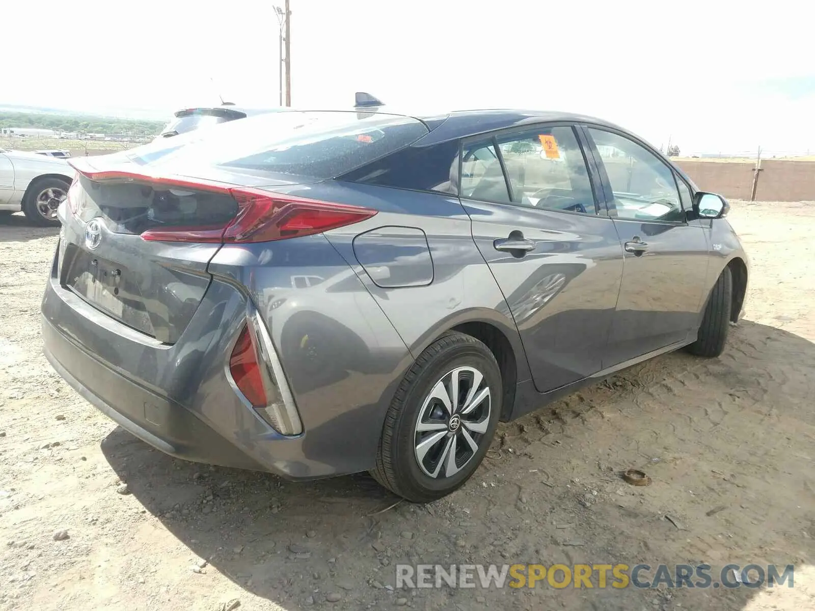 4 Photograph of a damaged car JTDKARFP8K3115803 TOYOTA PRIUS 2019