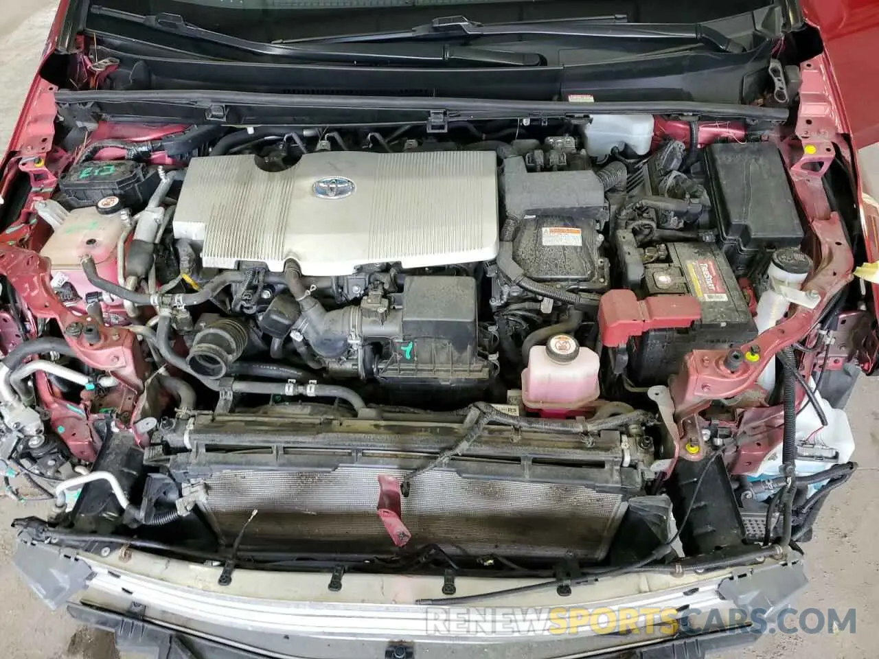 11 Photograph of a damaged car JTDKARFP8K3118877 TOYOTA PRIUS 2019