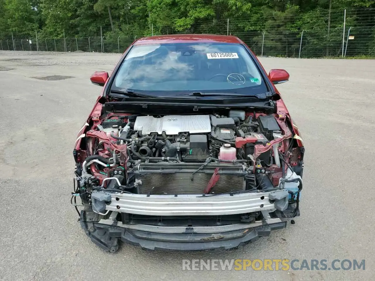 5 Photograph of a damaged car JTDKARFP8K3118877 TOYOTA PRIUS 2019
