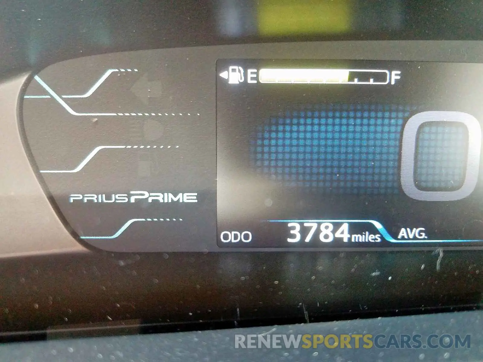 8 Photograph of a damaged car JTDKARFP9K3105345 TOYOTA PRIUS 2019
