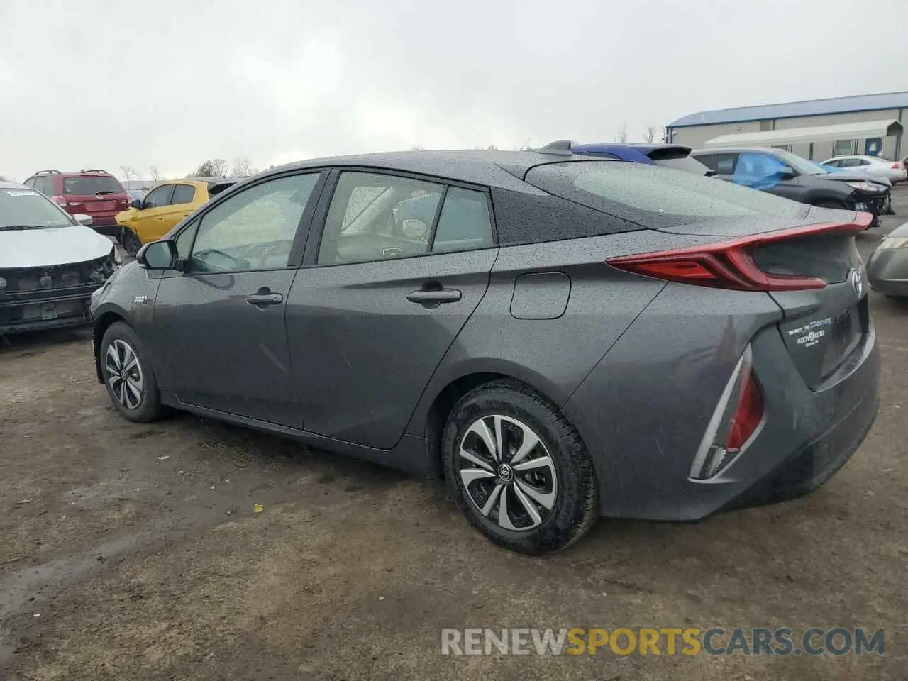 2 Photograph of a damaged car JTDKARFP9K3107371 TOYOTA PRIUS 2019