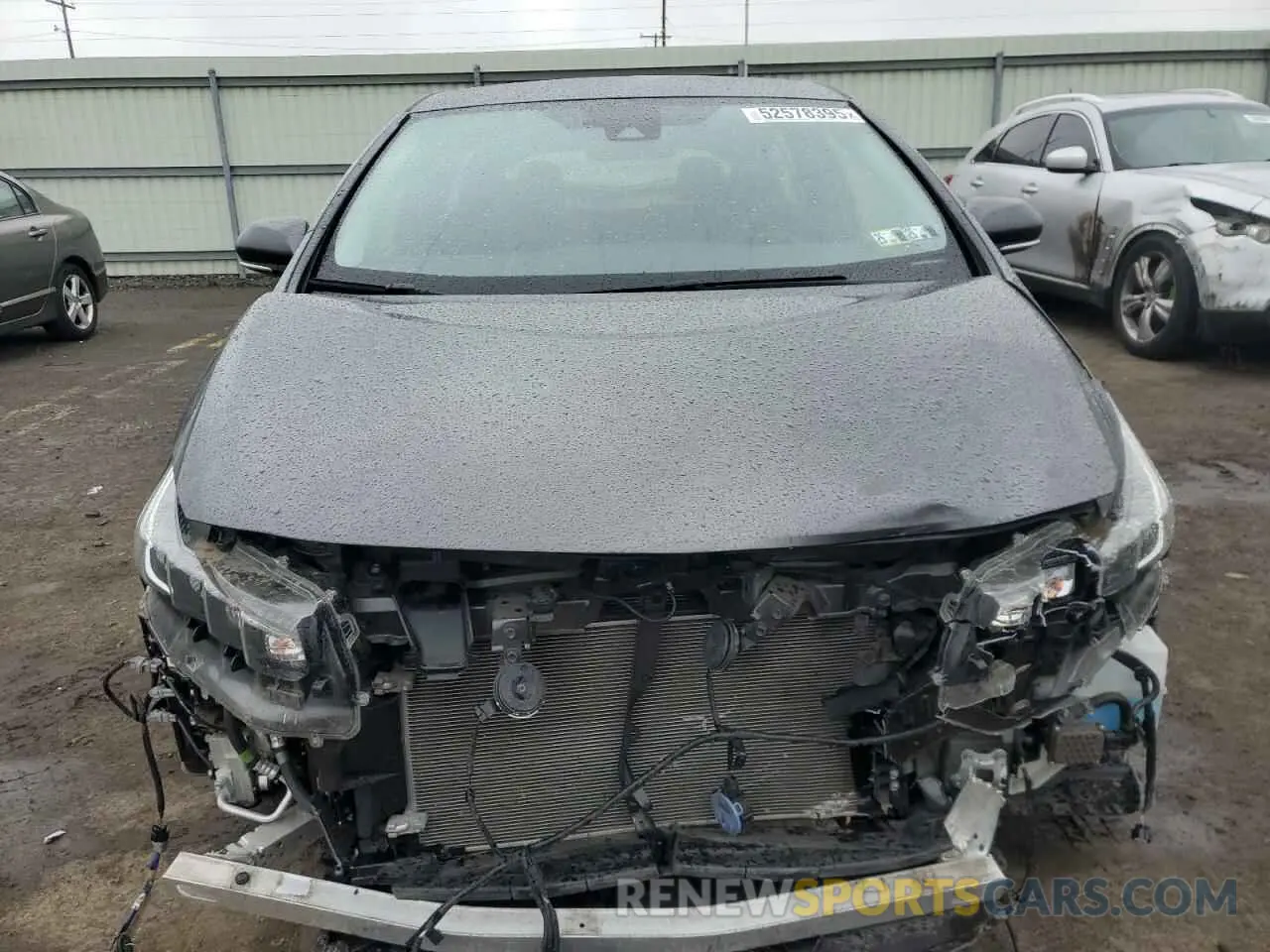 5 Photograph of a damaged car JTDKARFP9K3107371 TOYOTA PRIUS 2019