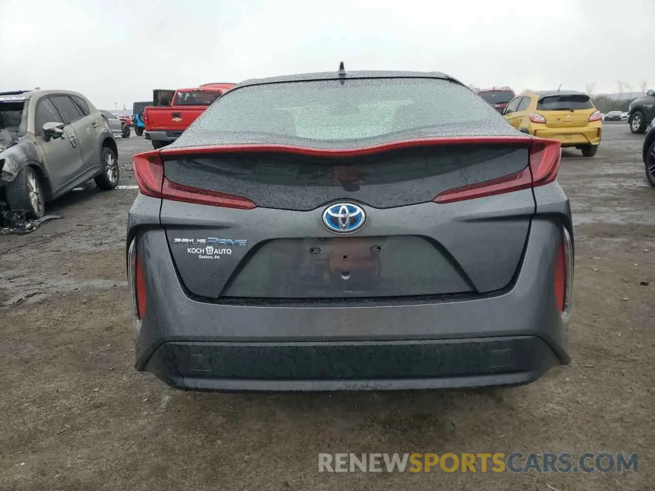 6 Photograph of a damaged car JTDKARFP9K3107371 TOYOTA PRIUS 2019