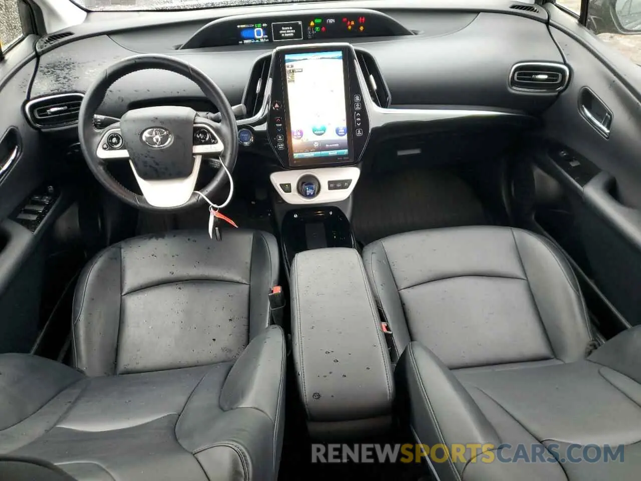 8 Photograph of a damaged car JTDKARFP9K3107371 TOYOTA PRIUS 2019