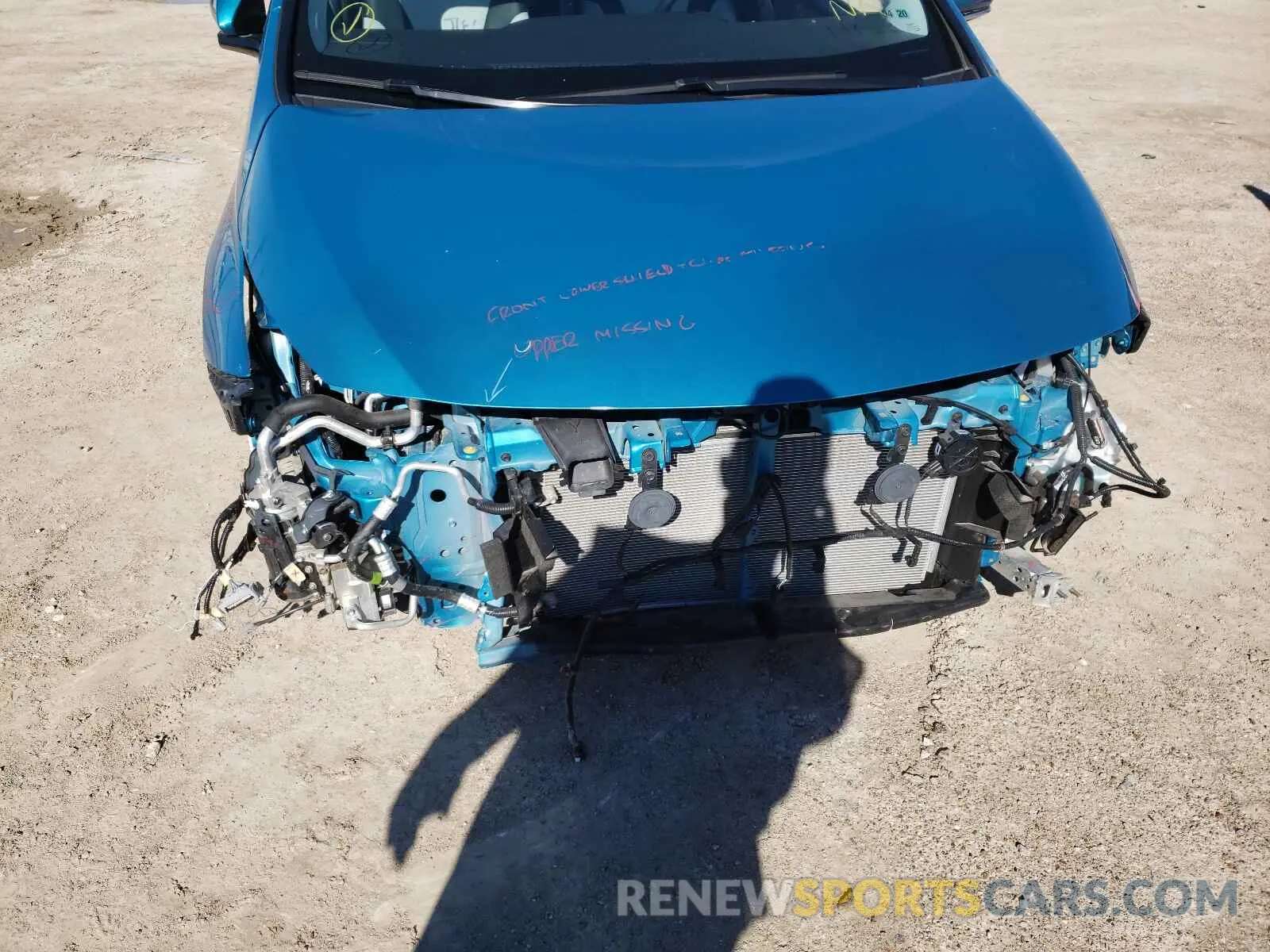 9 Photograph of a damaged car JTDKARFP9K3113980 TOYOTA PRIUS 2019
