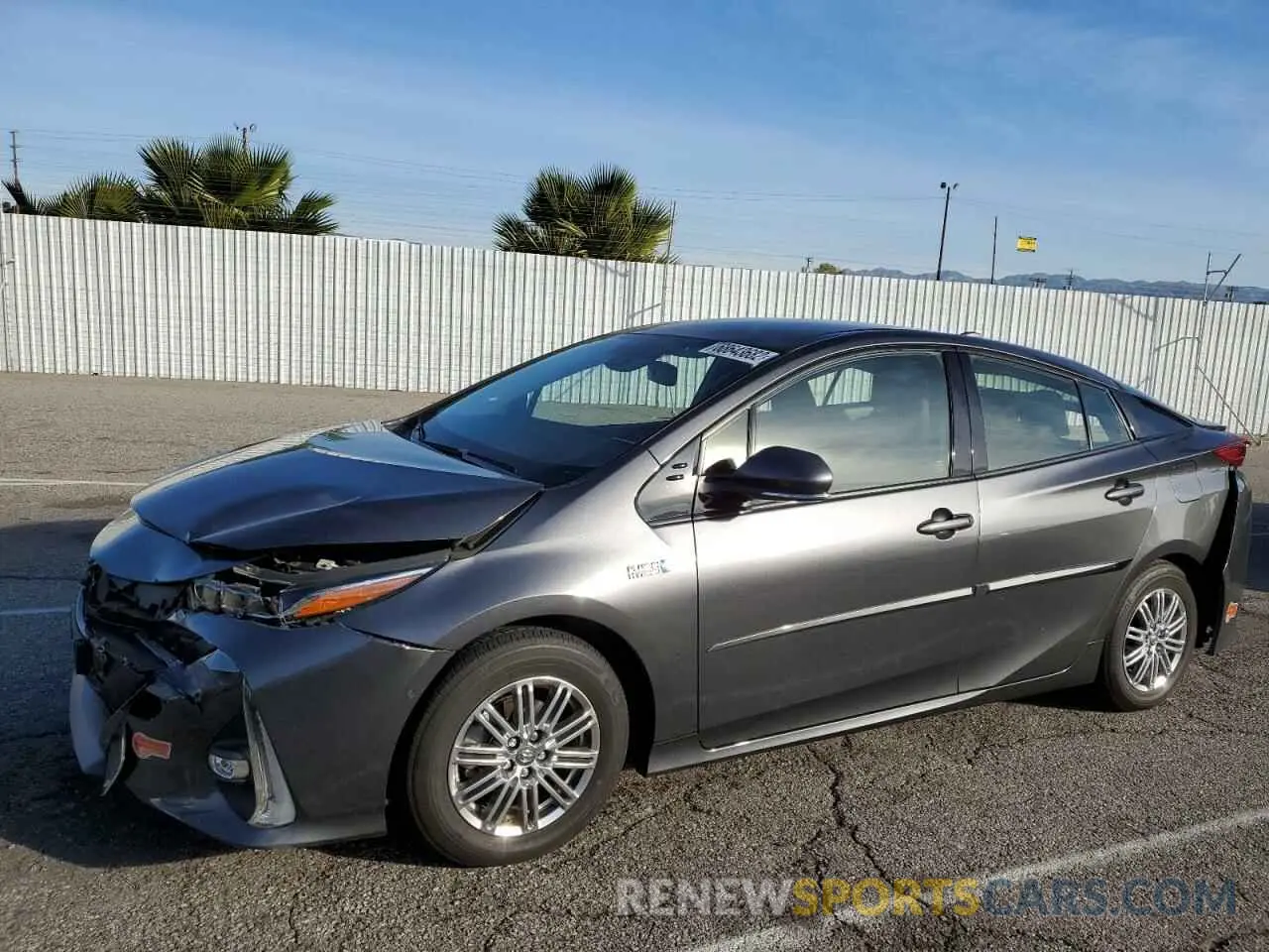 1 Фотография поврежденного автомобиля JTDKARFP9K3114689 TOYOTA PRIUS 2019
