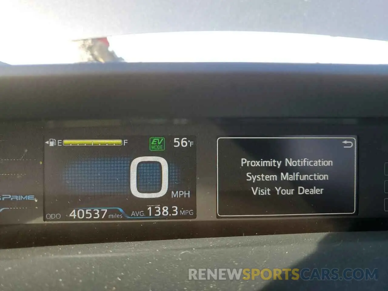 9 Фотография поврежденного автомобиля JTDKARFP9K3114689 TOYOTA PRIUS 2019