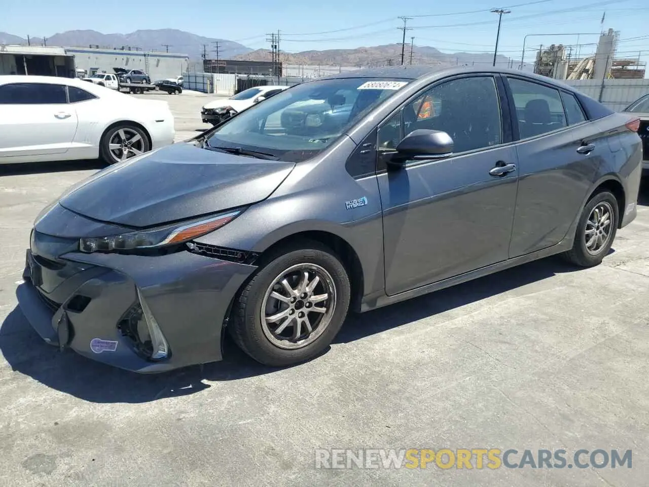 1 Photograph of a damaged car JTDKARFP9K3115695 TOYOTA PRIUS 2019