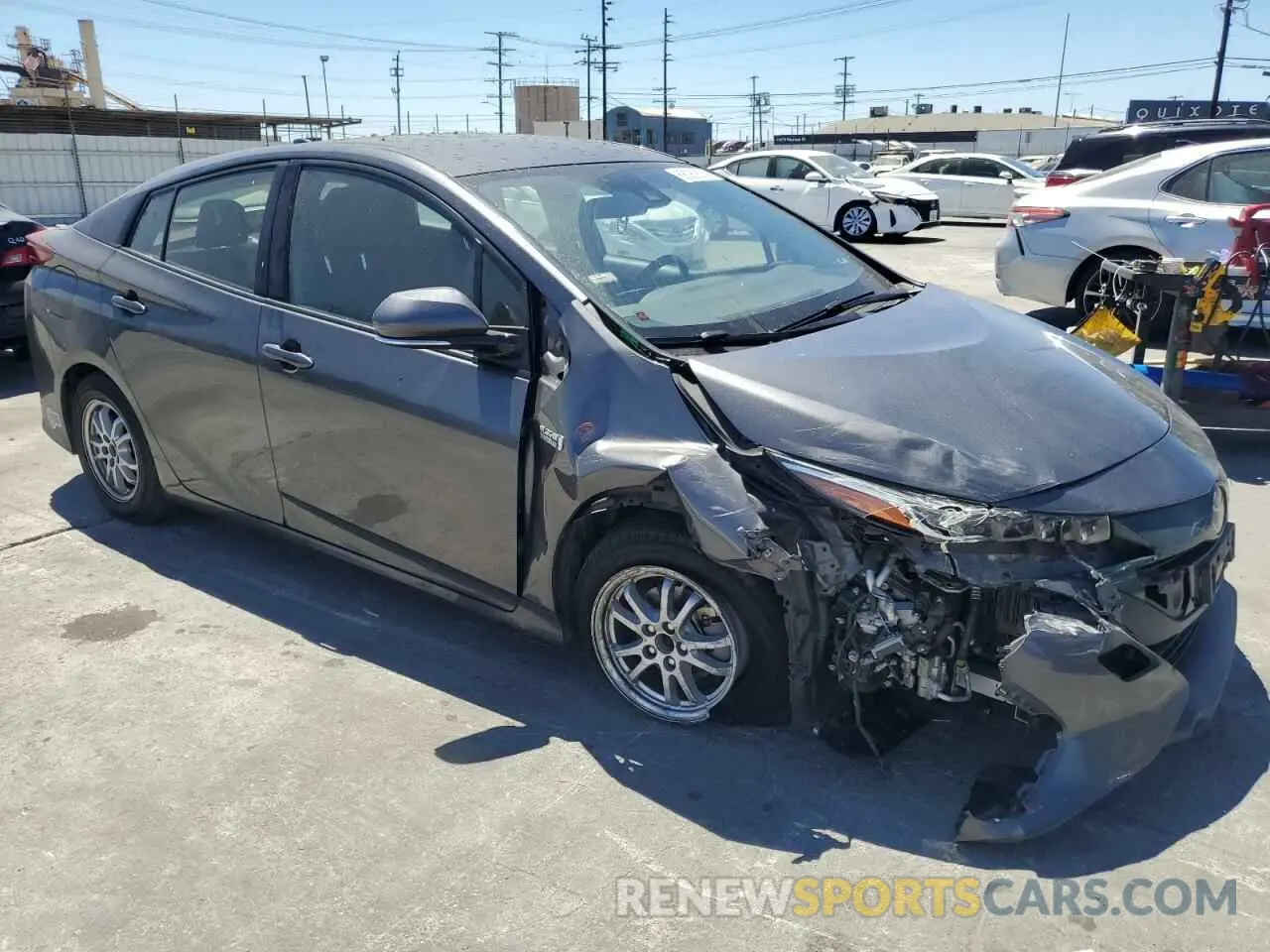 4 Photograph of a damaged car JTDKARFP9K3115695 TOYOTA PRIUS 2019