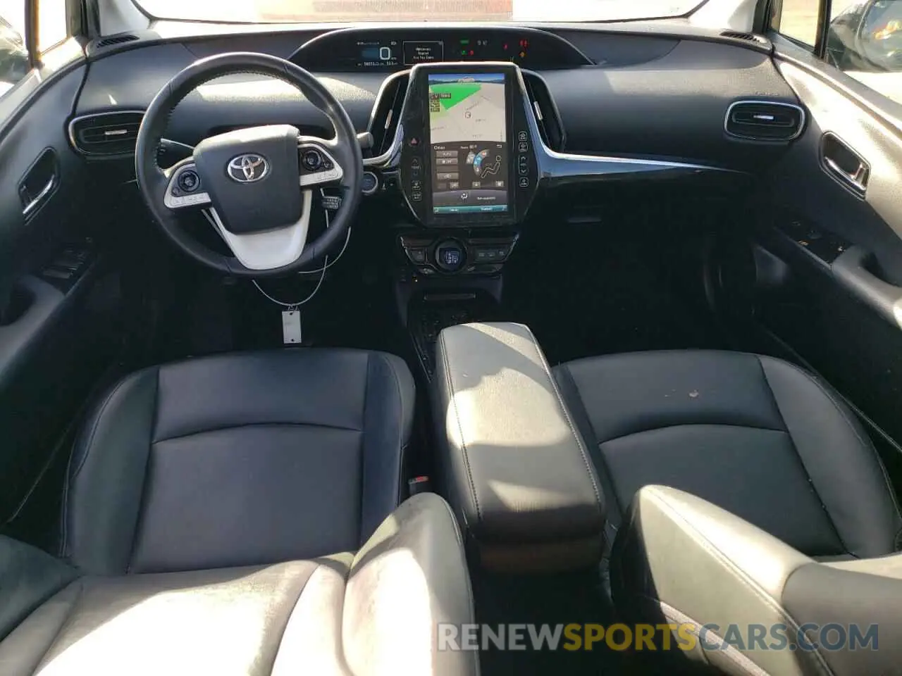 8 Photograph of a damaged car JTDKARFP9K3118340 TOYOTA PRIUS 2019