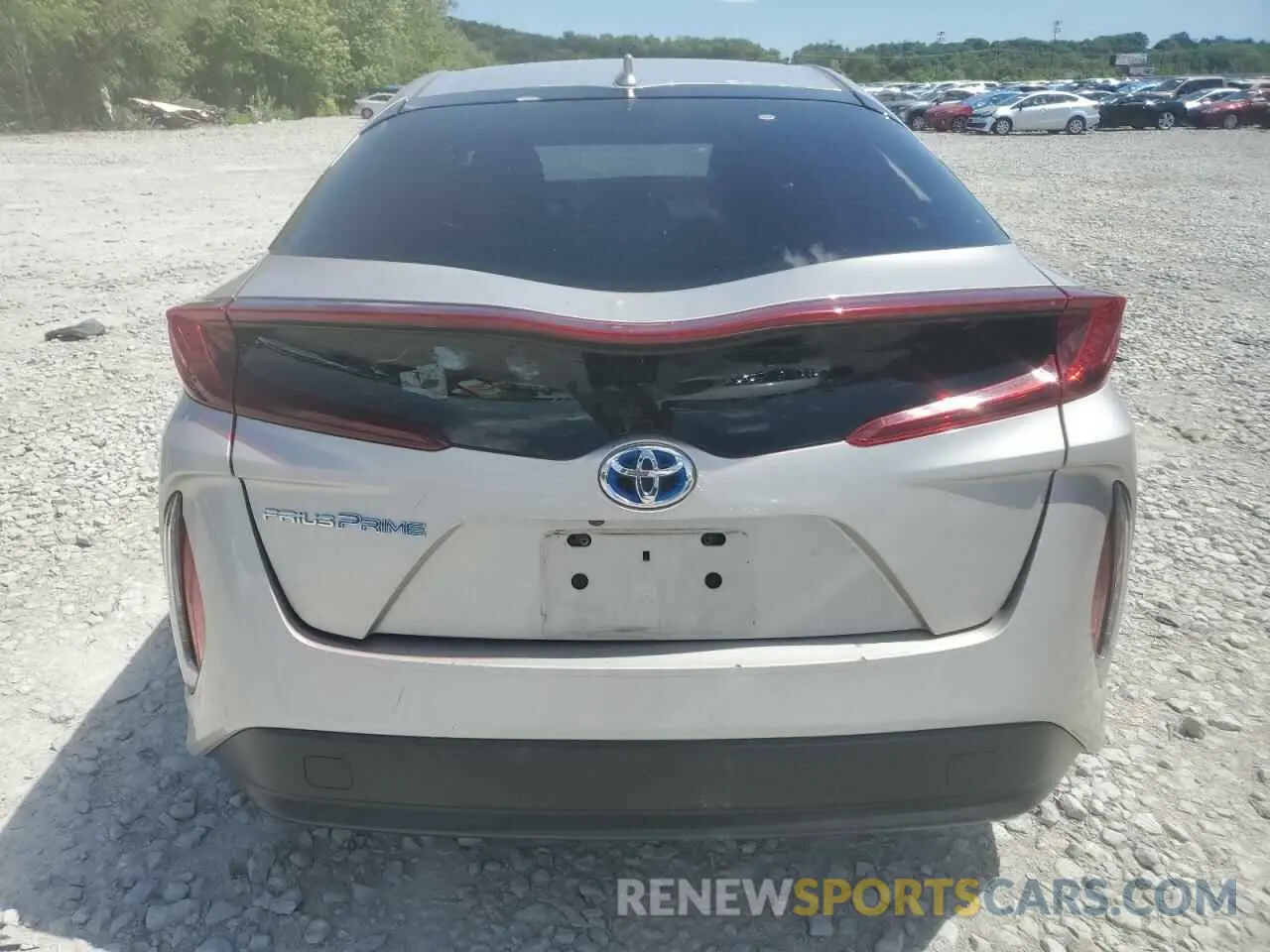 6 Photograph of a damaged car JTDKARFP9K3119410 TOYOTA PRIUS 2019