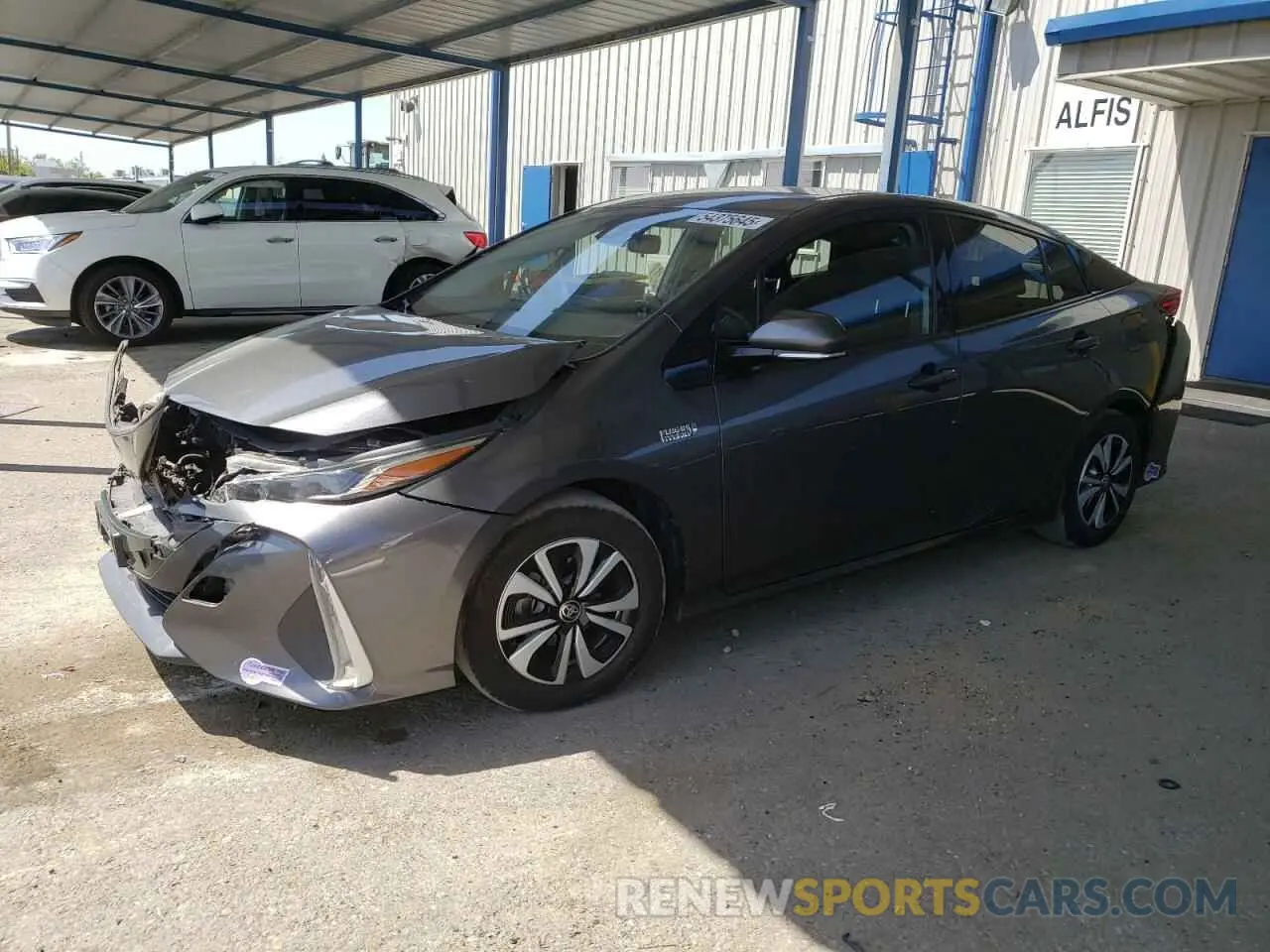 1 Photograph of a damaged car JTDKARFPXK3108769 TOYOTA PRIUS 2019