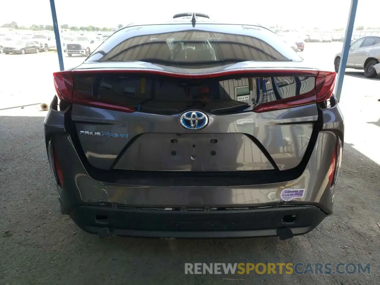 6 Photograph of a damaged car JTDKARFPXK3108769 TOYOTA PRIUS 2019