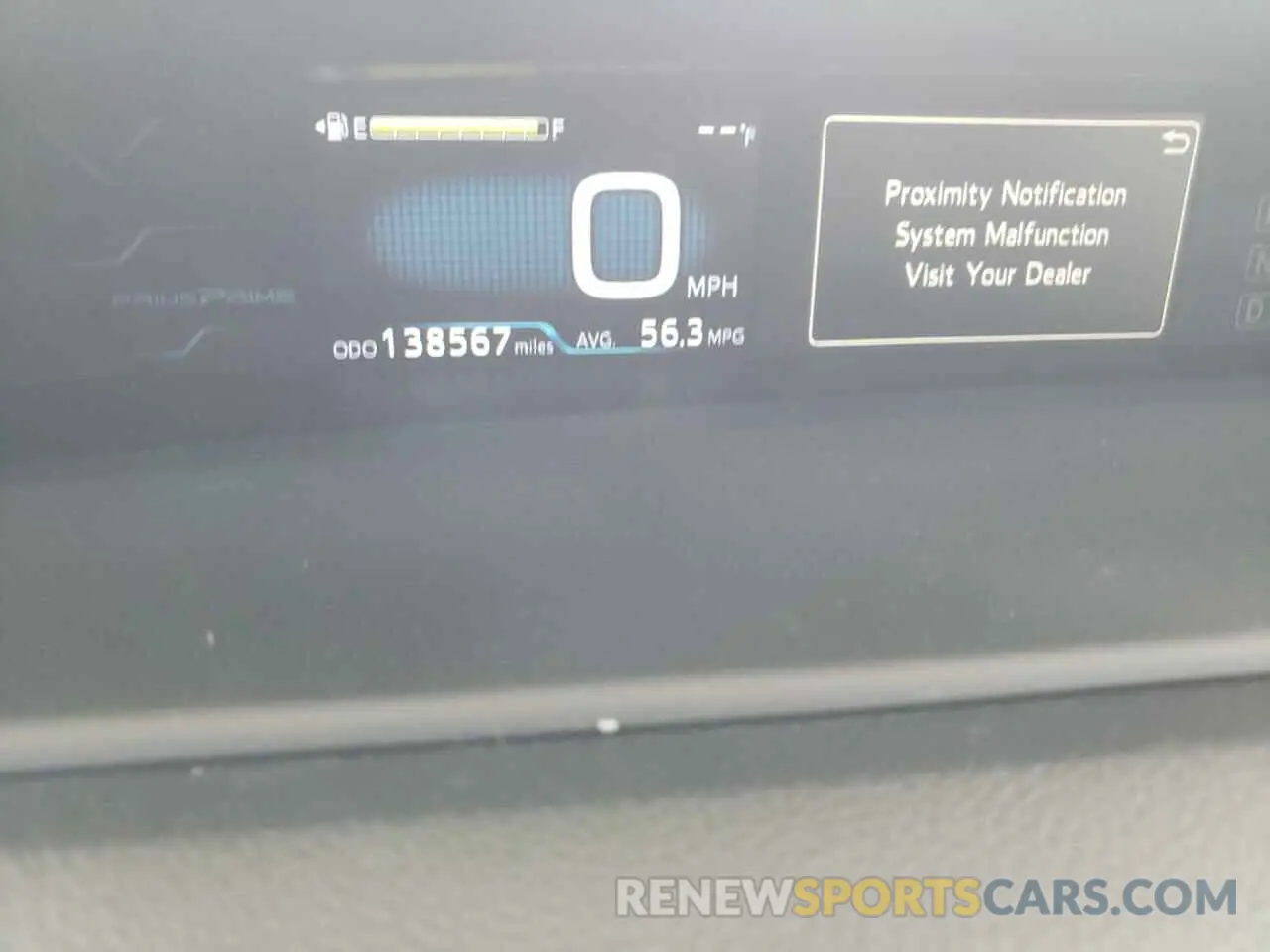 9 Photograph of a damaged car JTDKARFPXK3108769 TOYOTA PRIUS 2019