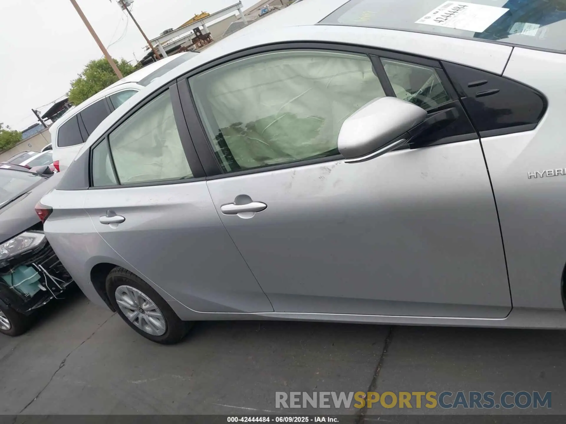 14 Photograph of a damaged car JTDKARFU0K3074380 TOYOTA PRIUS 2019