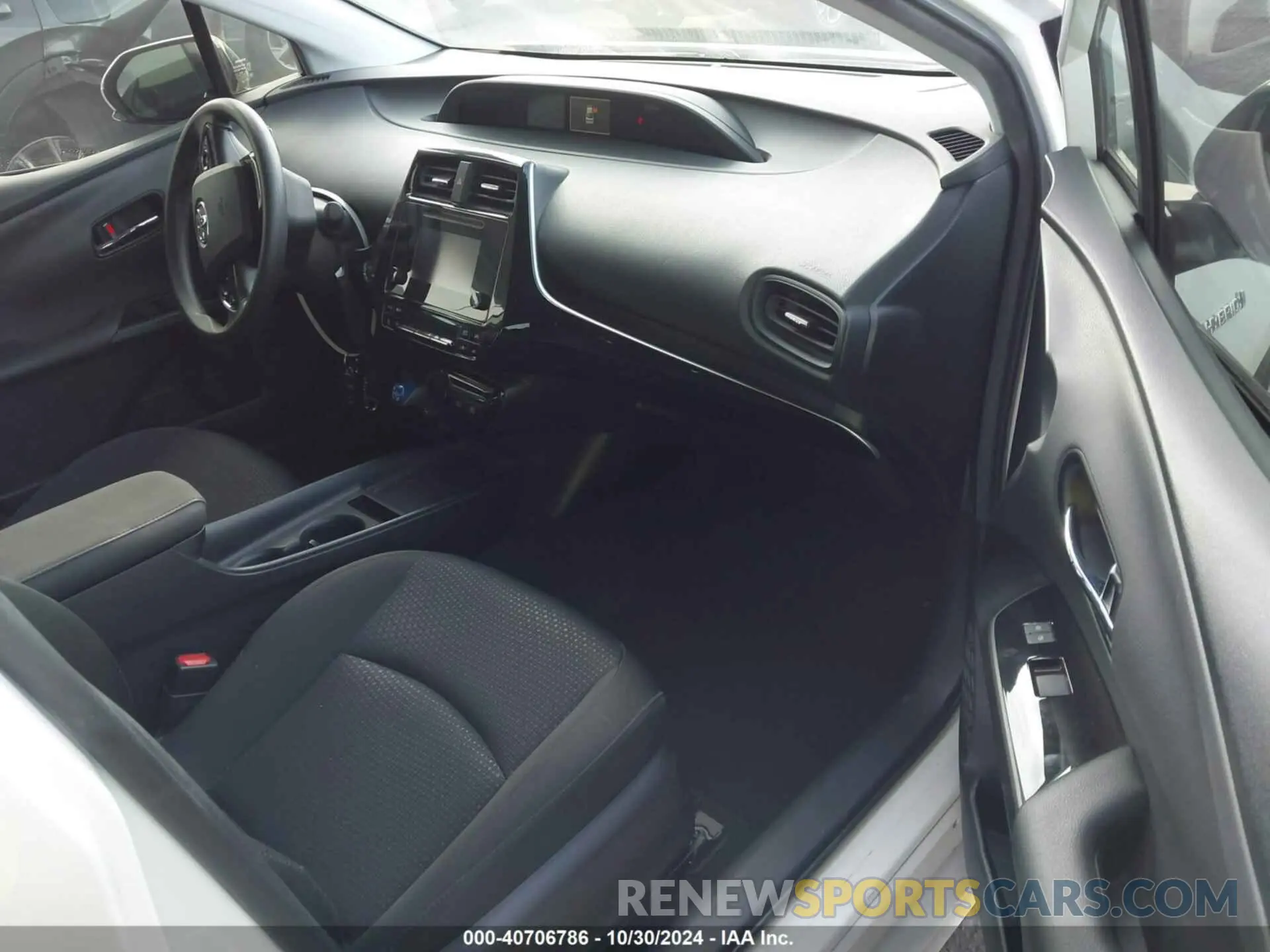 5 Photograph of a damaged car JTDKARFU0K3077134 TOYOTA PRIUS 2019