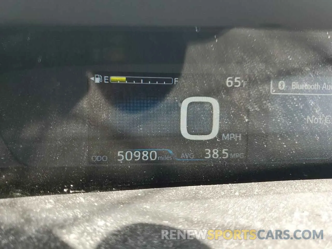 9 Фотография поврежденного автомобиля JTDKARFU0K3077490 TOYOTA PRIUS 2019