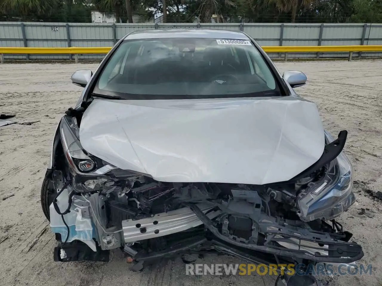 5 Photograph of a damaged car JTDKARFU0K3091311 TOYOTA PRIUS 2019