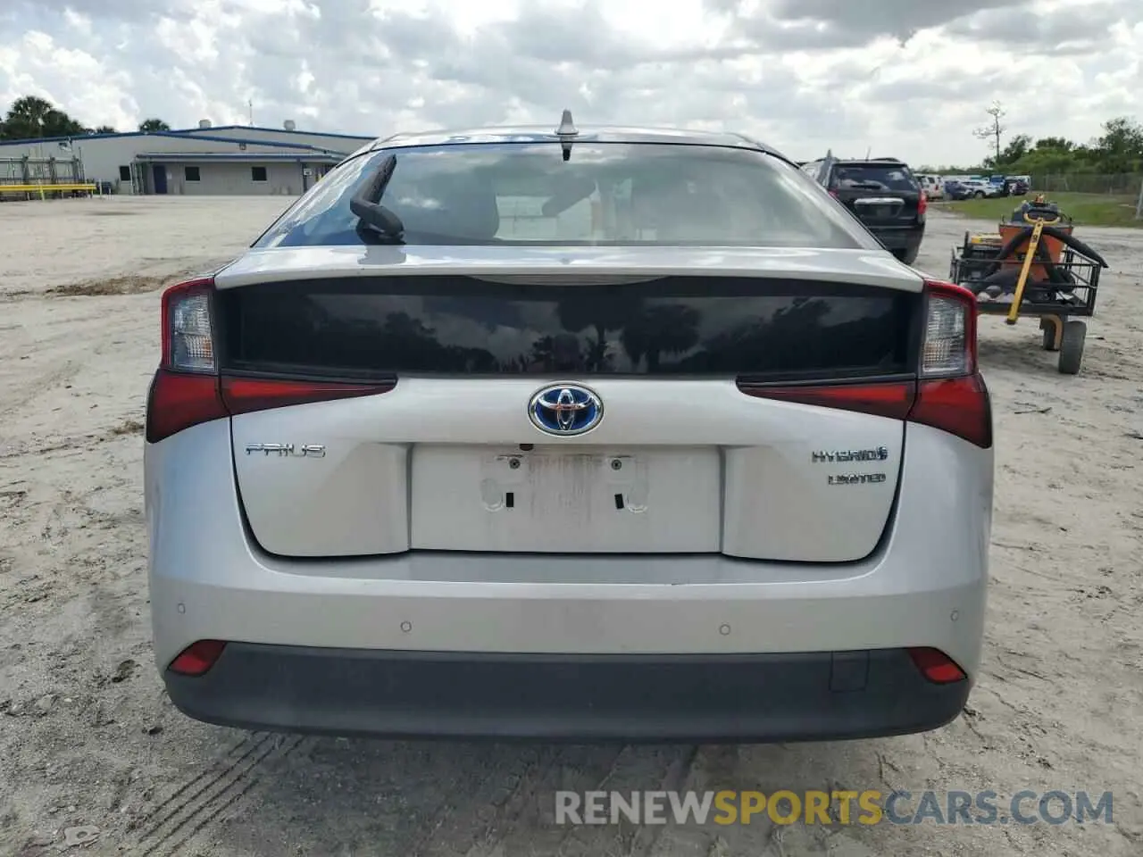 6 Photograph of a damaged car JTDKARFU0K3091311 TOYOTA PRIUS 2019