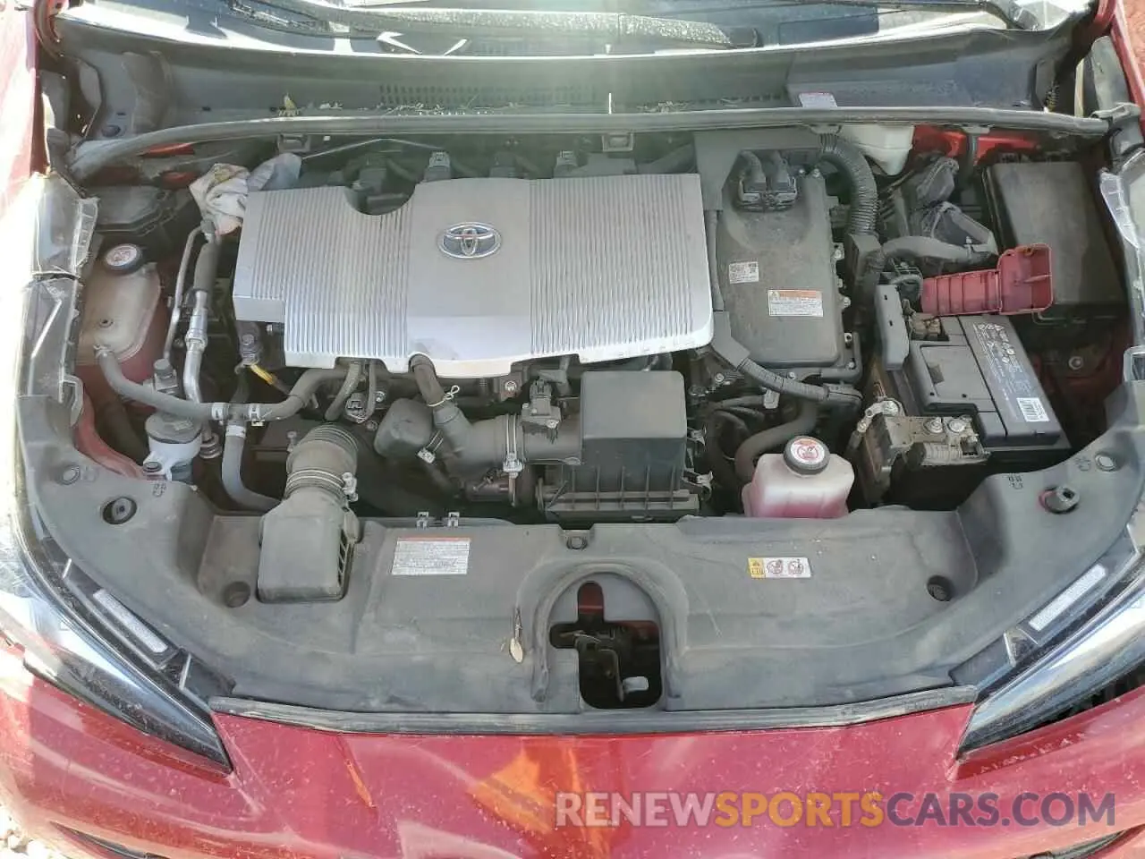 11 Photograph of a damaged car JTDKARFU0K3094760 TOYOTA PRIUS 2019
