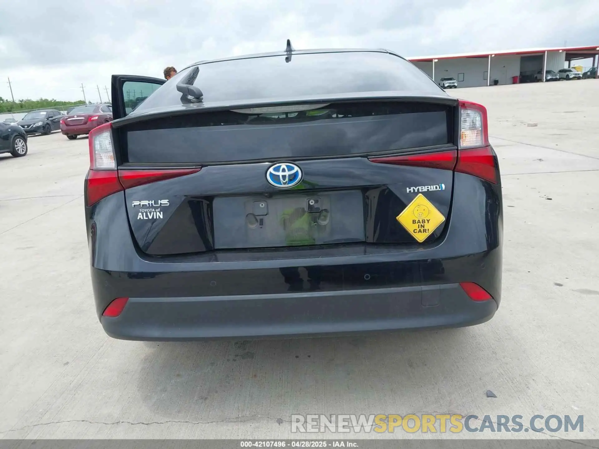 15 Фотография поврежденного автомобиля JTDKARFU0K3095844 TOYOTA PRIUS 2019