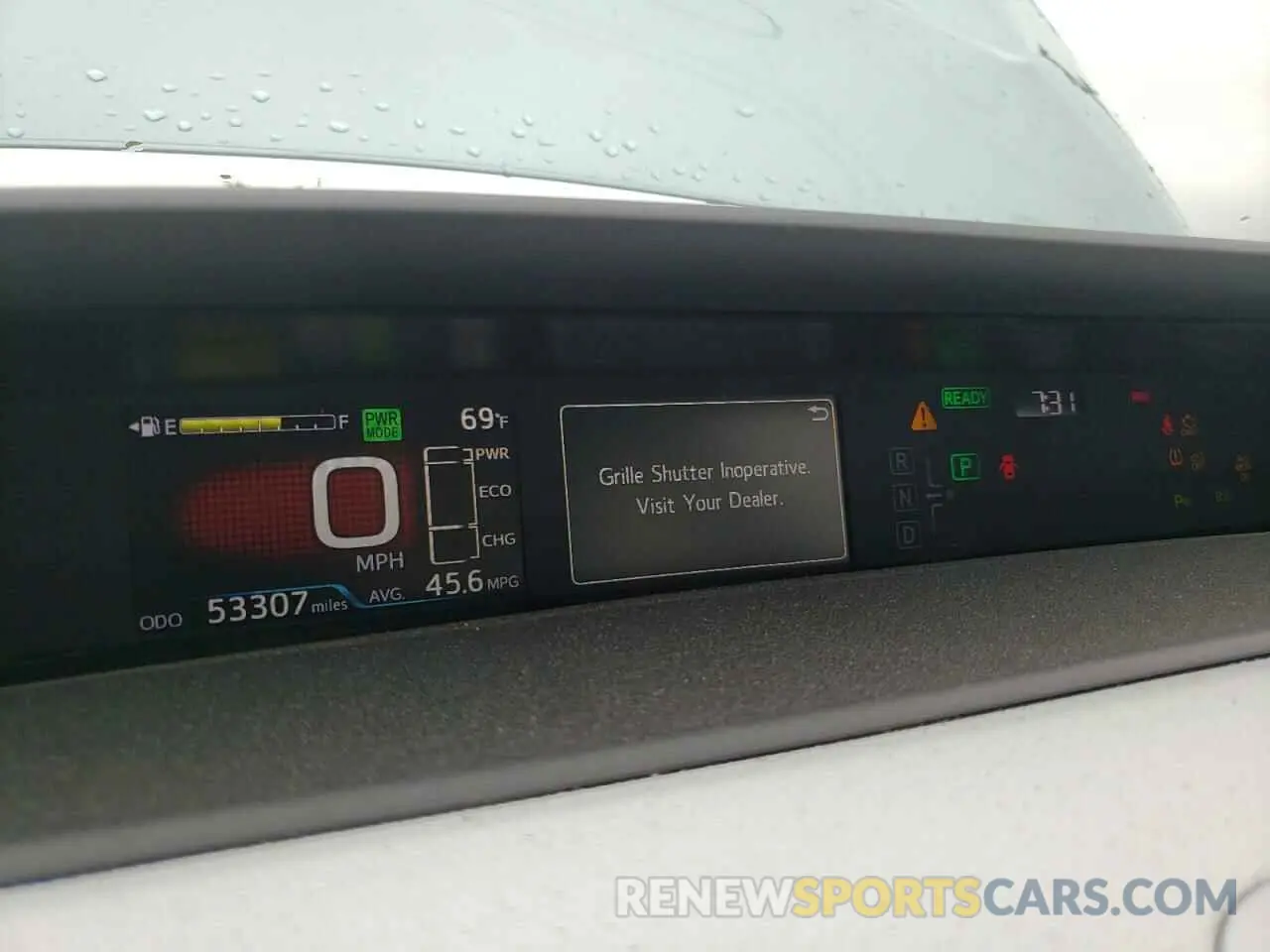 9 Photograph of a damaged car JTDKARFU0K3101674 TOYOTA PRIUS 2019