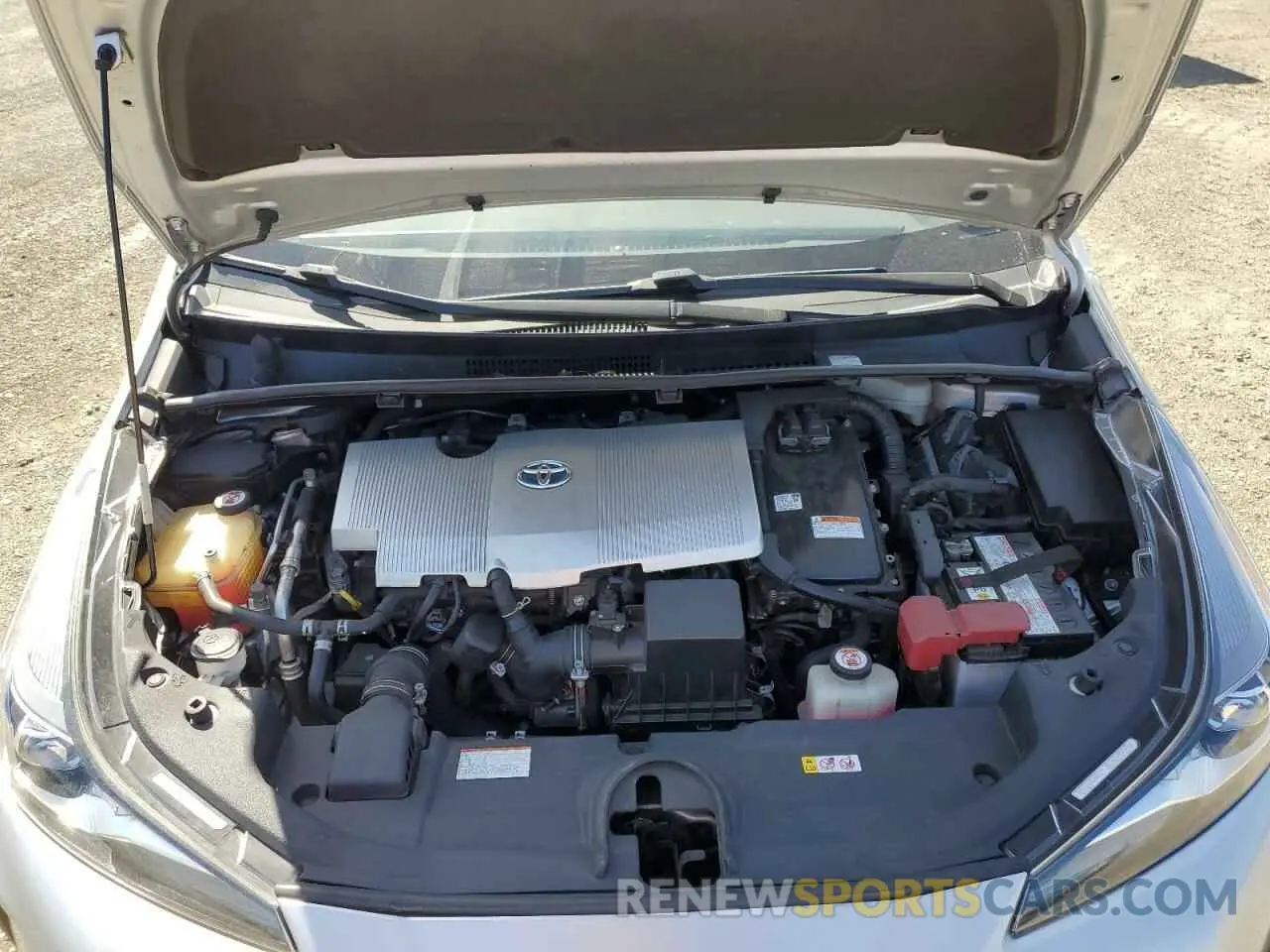 11 Photograph of a damaged car JTDKARFU1K3070970 TOYOTA PRIUS 2019