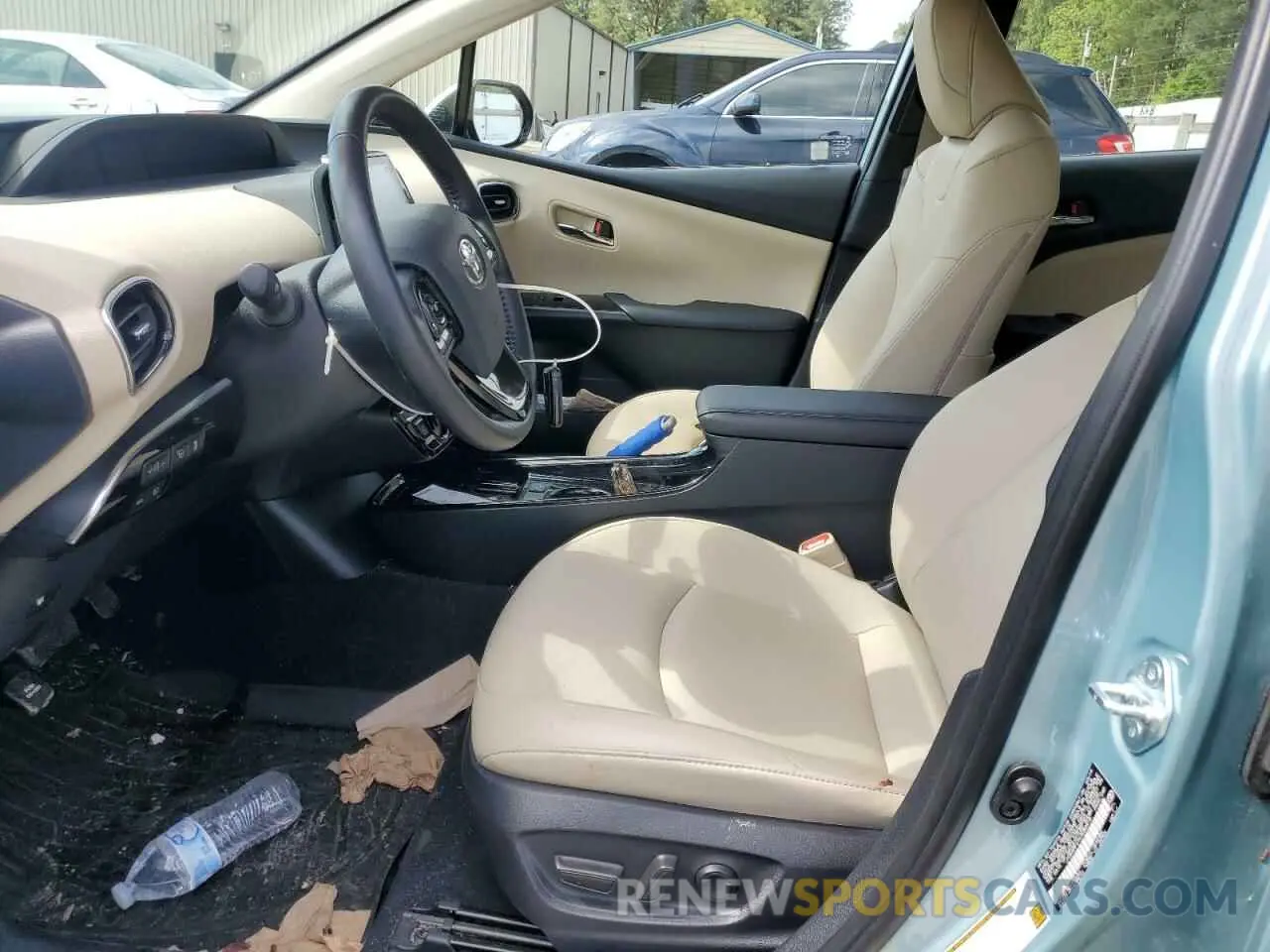 7 Фотография поврежденного автомобиля JTDKARFU1K3080818 TOYOTA PRIUS 2019