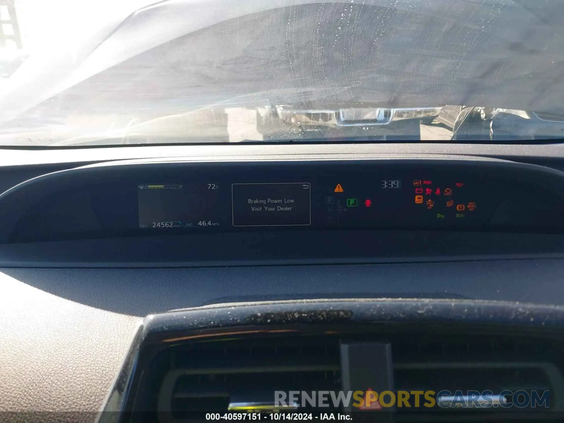 7 Photograph of a damaged car JTDKARFU1K3084092 TOYOTA PRIUS 2019