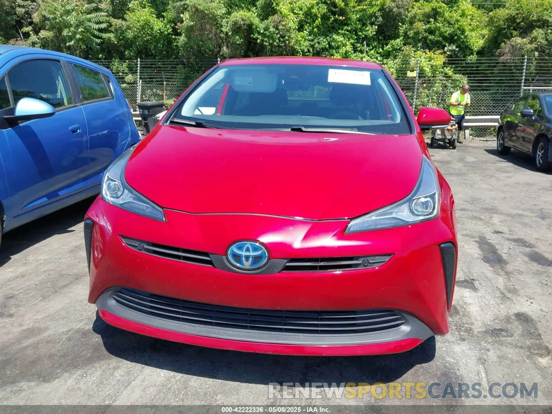 12 Фотография поврежденного автомобиля JTDKARFU1K3086702 TOYOTA PRIUS 2019