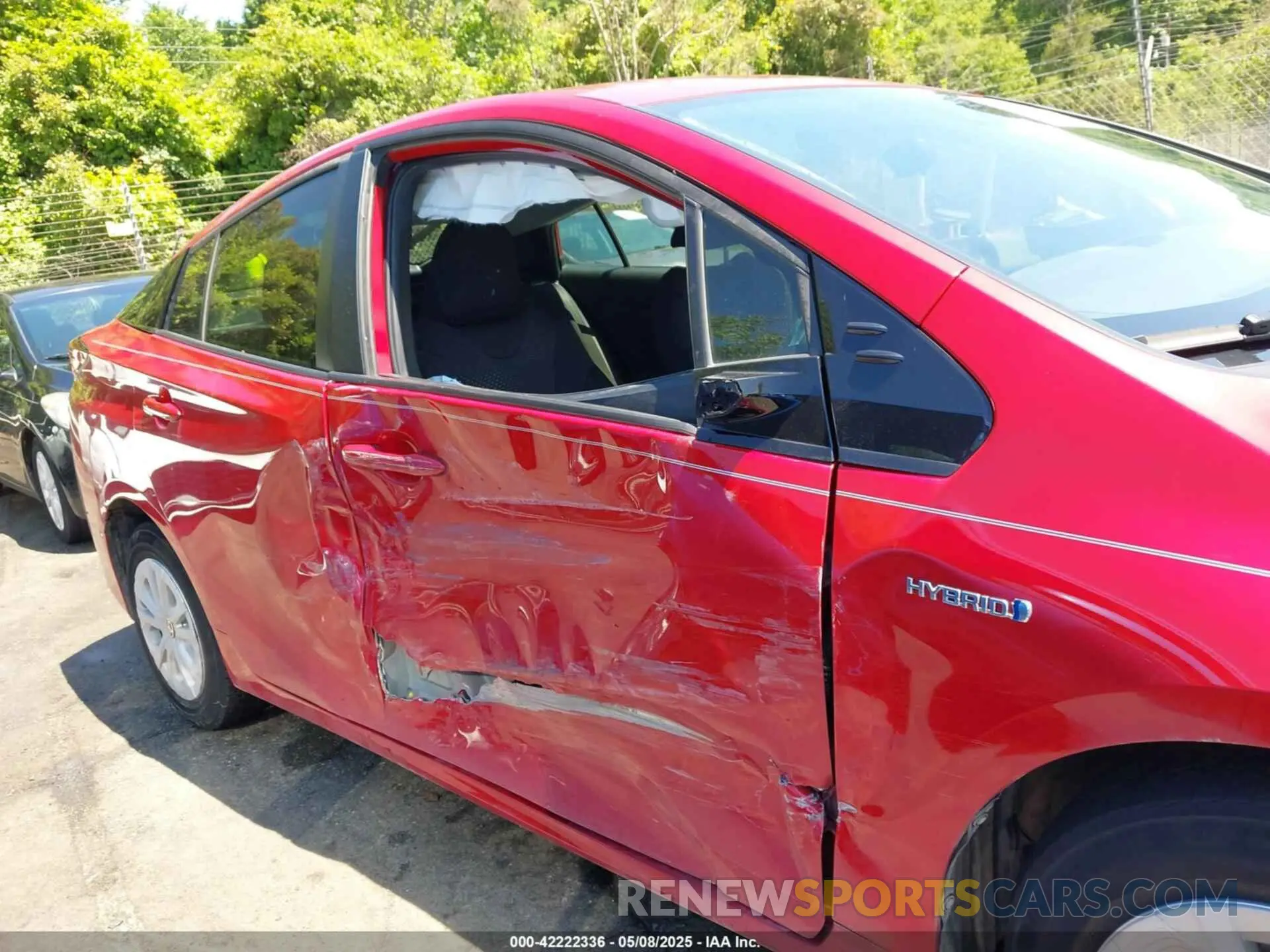 13 Фотография поврежденного автомобиля JTDKARFU1K3086702 TOYOTA PRIUS 2019