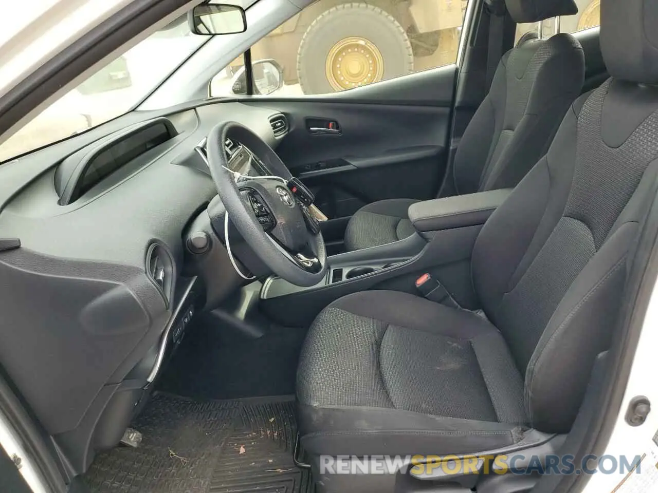 7 Photograph of a damaged car JTDKARFU1K3087526 TOYOTA PRIUS 2019