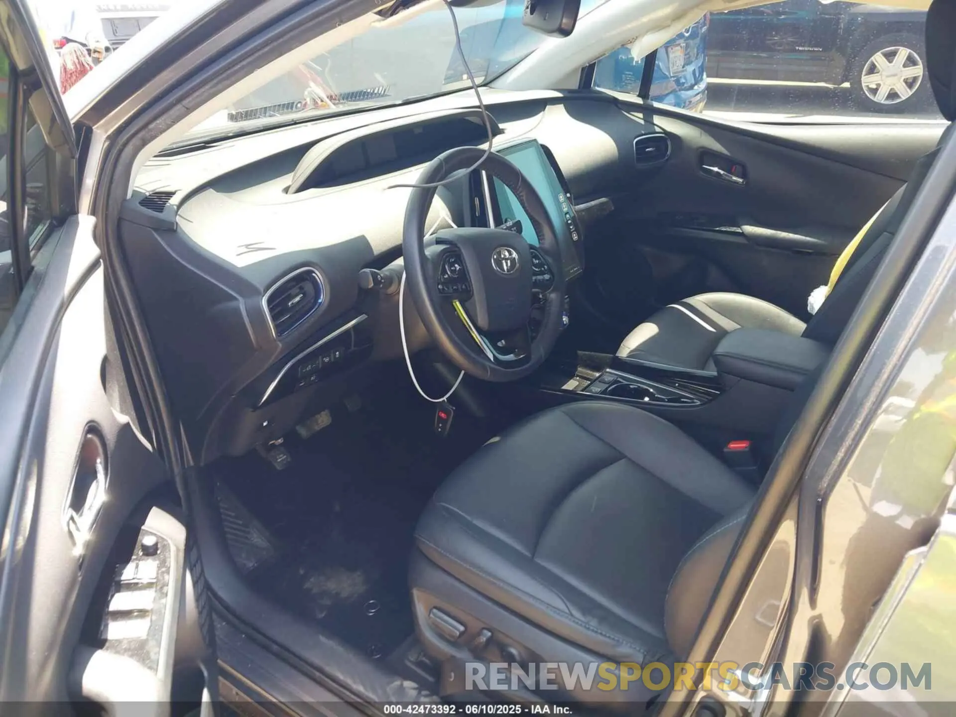 5 Photograph of a damaged car JTDKARFU1K3091222 TOYOTA PRIUS 2019