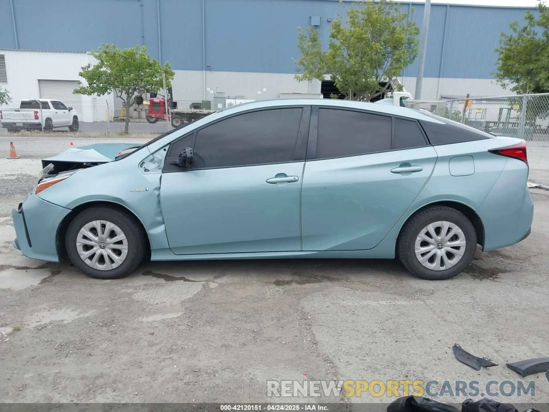 14 Фотография поврежденного автомобиля JTDKARFU1K3091785 TOYOTA PRIUS 2019