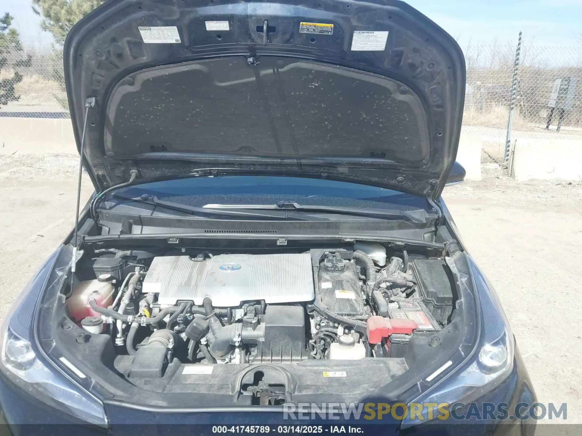 10 Photograph of a damaged car JTDKARFU1K3092063 TOYOTA PRIUS 2019