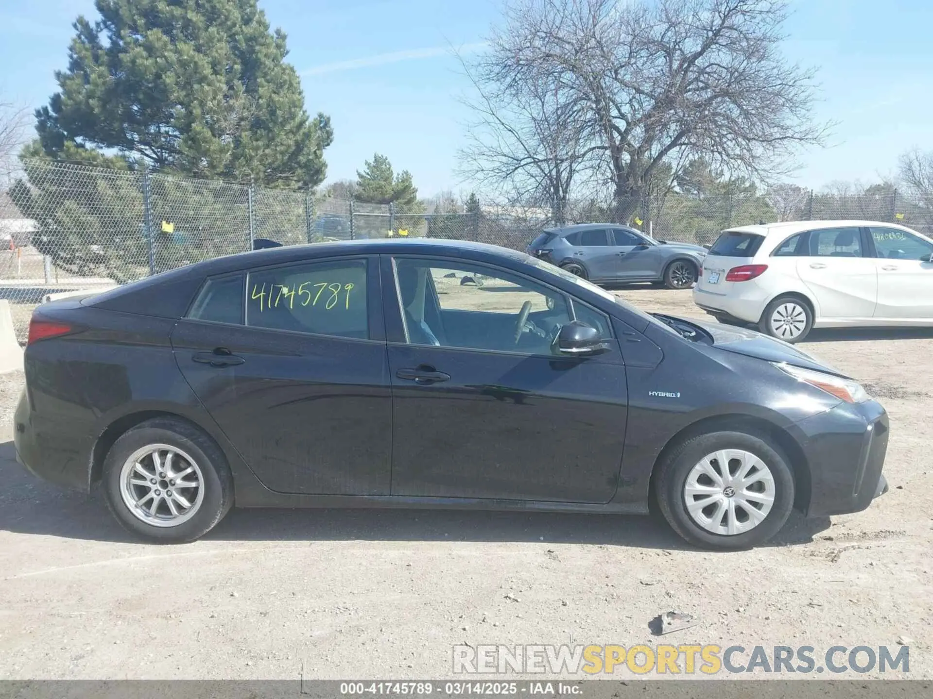 13 Photograph of a damaged car JTDKARFU1K3092063 TOYOTA PRIUS 2019
