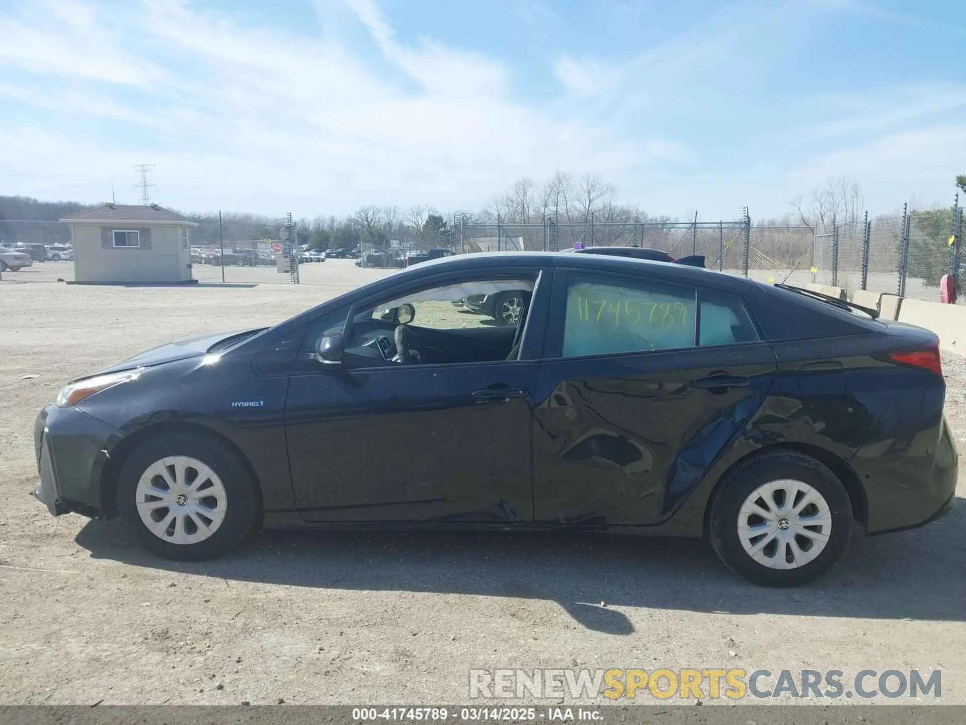 14 Photograph of a damaged car JTDKARFU1K3092063 TOYOTA PRIUS 2019