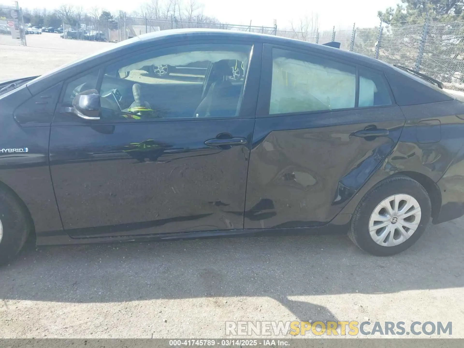 6 Photograph of a damaged car JTDKARFU1K3092063 TOYOTA PRIUS 2019