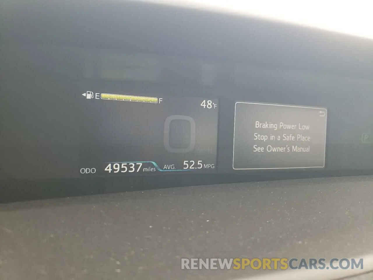 9 Photograph of a damaged car JTDKARFU1K3095089 TOYOTA PRIUS 2019