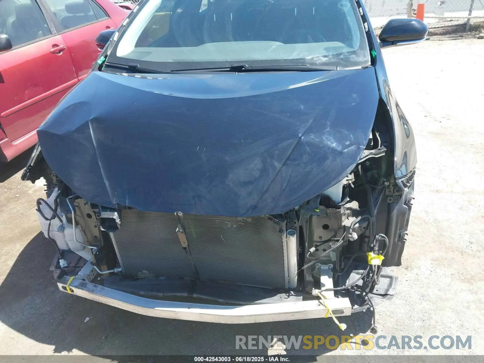 6 Фотография поврежденного автомобиля JTDKARFU1K3101148 TOYOTA PRIUS 2019