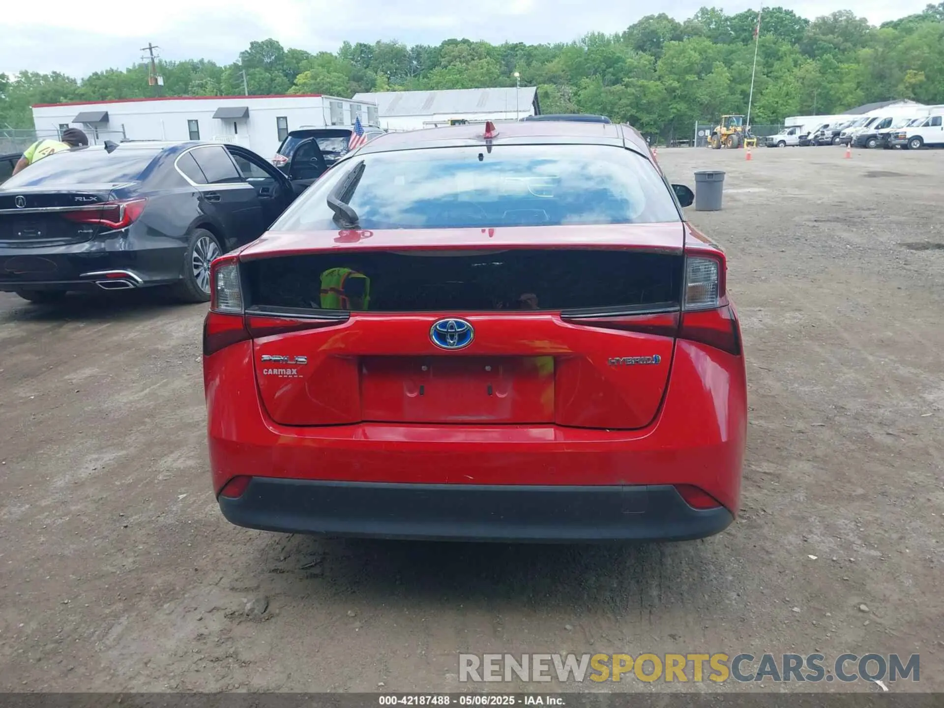 16 Photograph of a damaged car JTDKARFU1K3101487 TOYOTA PRIUS 2019