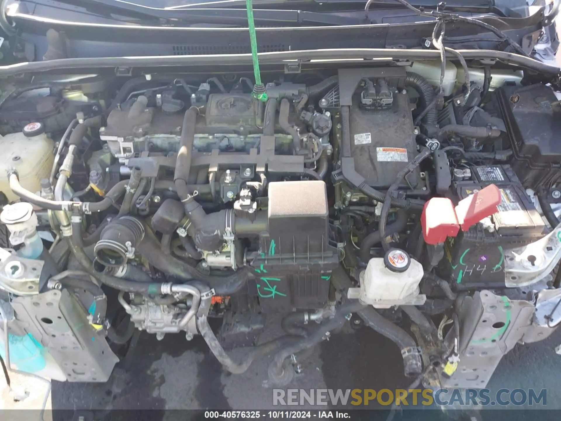 10 Photograph of a damaged car JTDKARFU2K3076163 TOYOTA PRIUS 2019