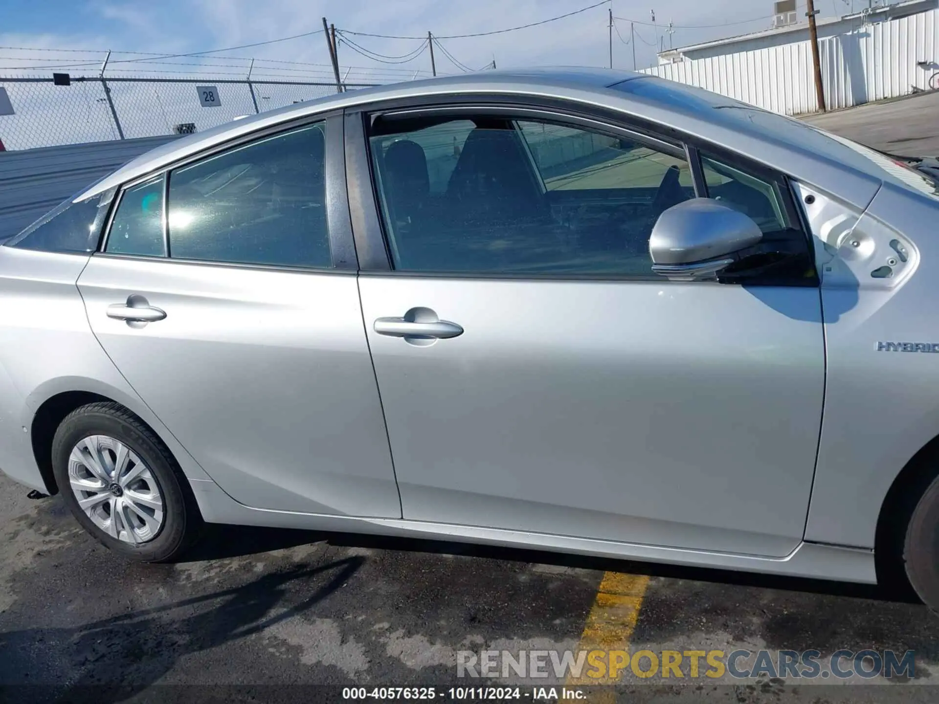 14 Photograph of a damaged car JTDKARFU2K3076163 TOYOTA PRIUS 2019